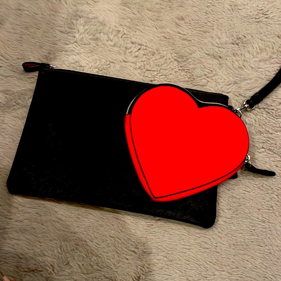 Victoria’s Secret 2 way clutches/ wristlets bag - Picture 2 of 4